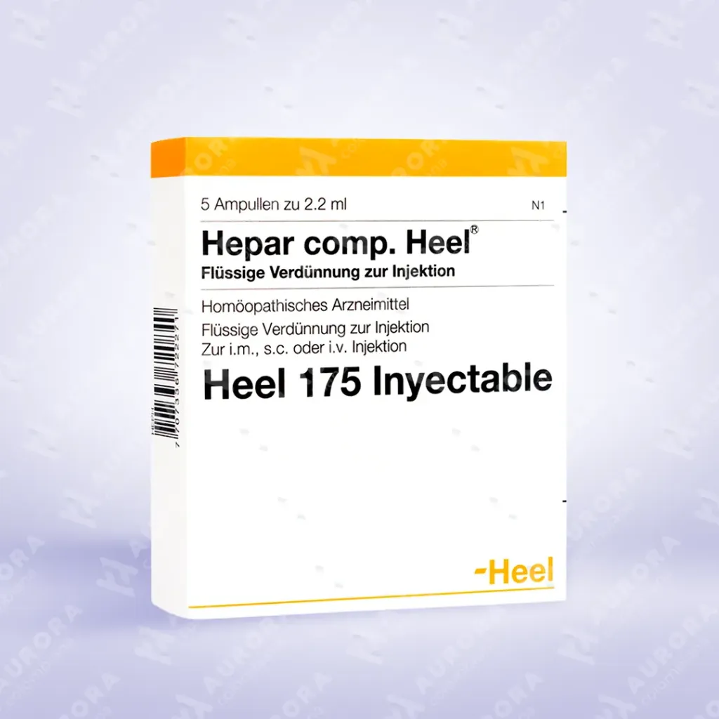 HEPAR COMP HEEL AMP X2,2 ML