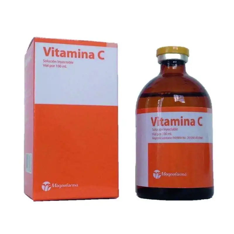 [100] VITAMINA C INY VIAL X100 ML X10 MG MAGNOFARMA