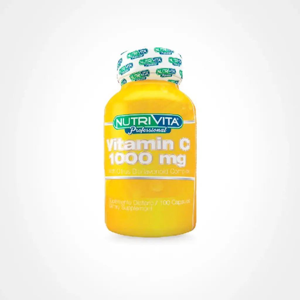 VITAMIN C 1000MG WITH CITRUS BIOFLAVONOID COMPLEX FCO X100 CAPS